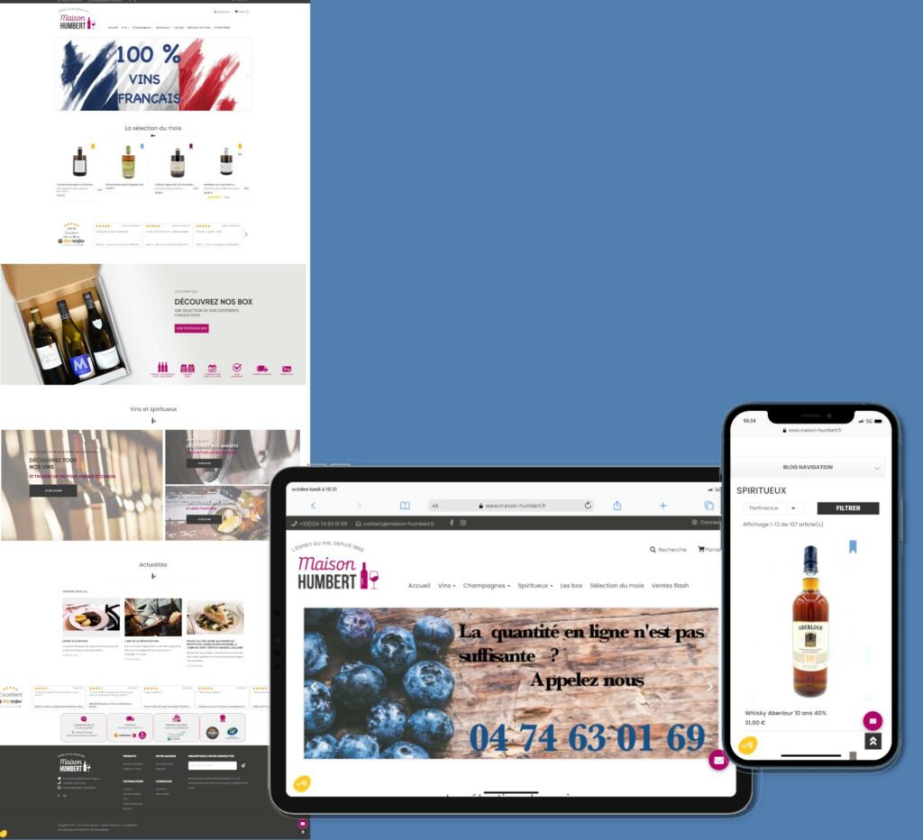 site E-commerce Maison Humbert